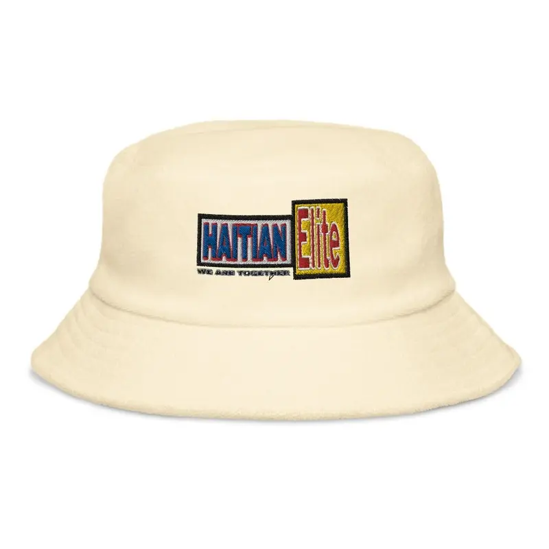 Unstructured Terry Cloth Bucket Hat 2